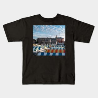 A view across the outdoor market in the city of Norwich Kids T-Shirt